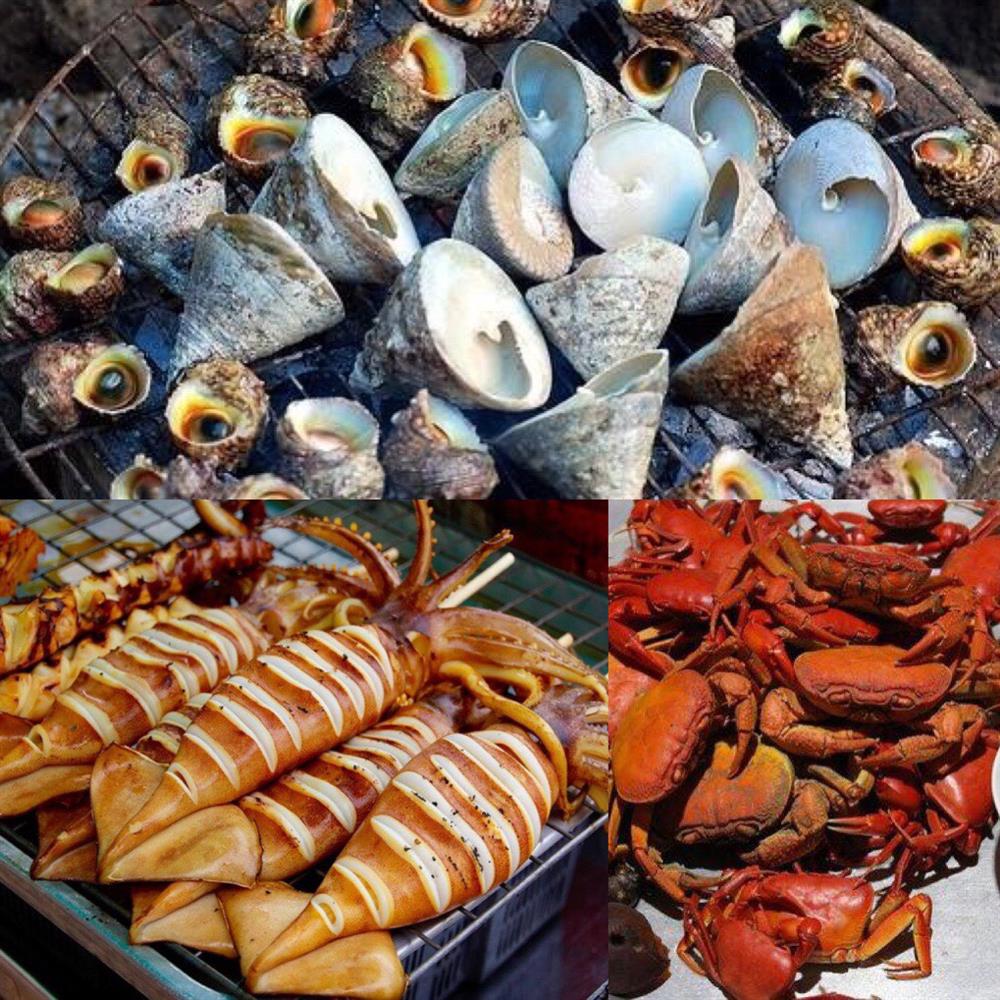 hải sản bên đảo